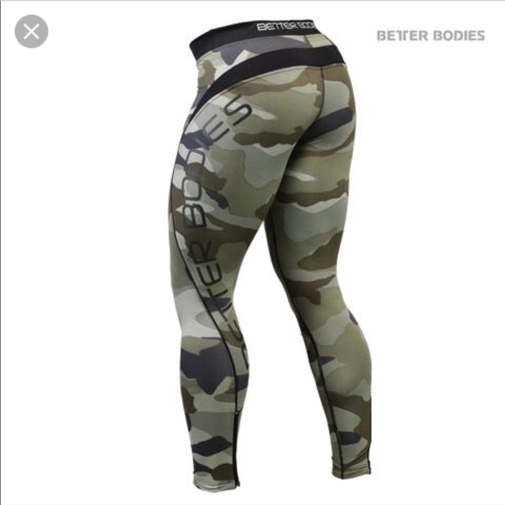 Better Bodies Camo Leggings Size XS
